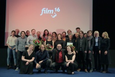 31. Filmplus 2016 - Jurys, Gewinner, Foerderer und Fetivalmacher beim grossen Gruppenfoto